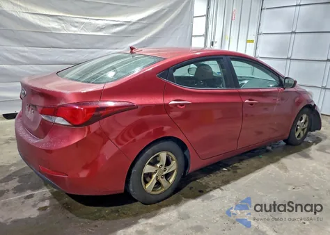 2014 Hyundai Elantra Se z USA, uszkodzony, nr VIN 5NPDH4AE6EH544976
